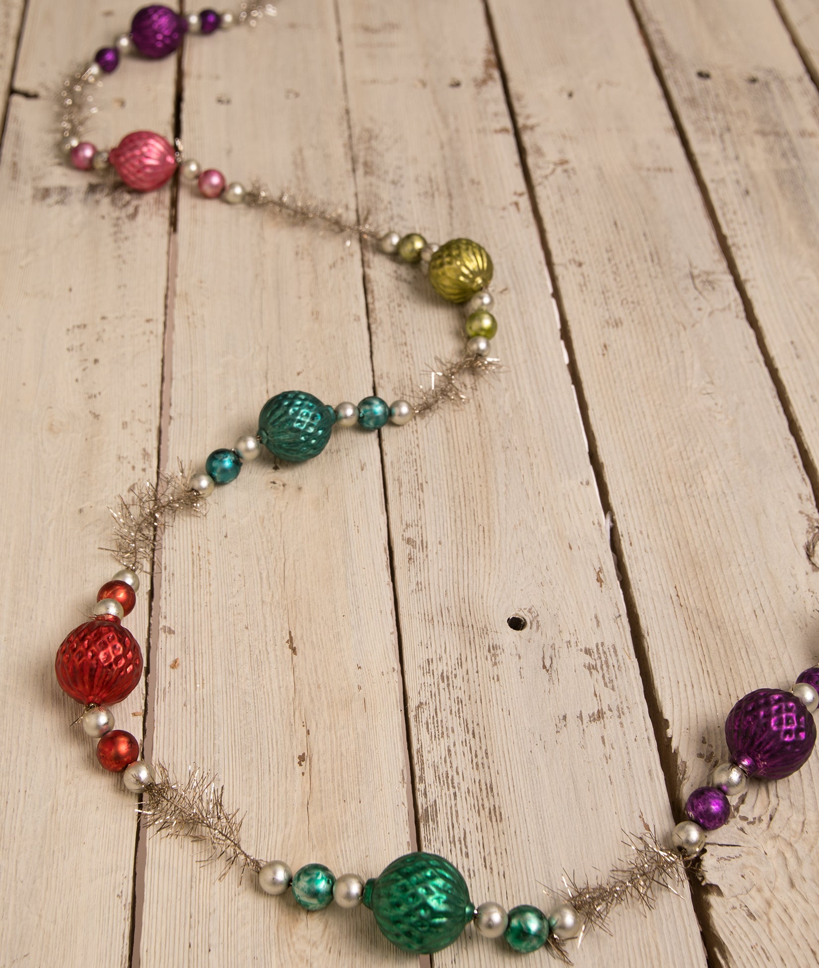 Jewel-Tide Glass Bead Garland