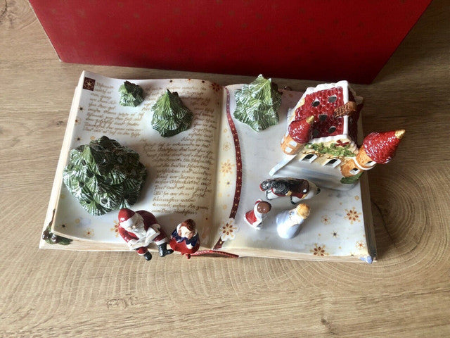 Festive Ceramic Holiday Village Set