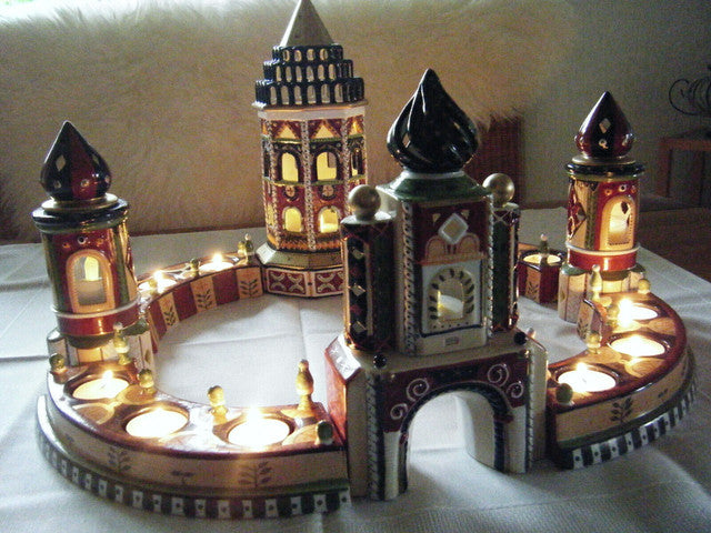 Christmas Sleigh Ride Figurine Set