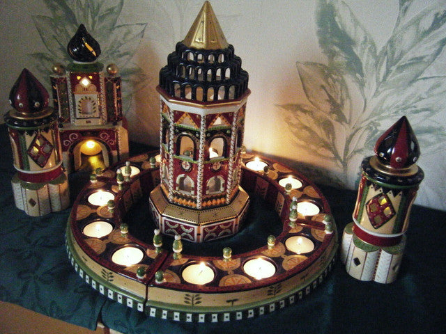 Christmas Sleigh Ride Figurine Set