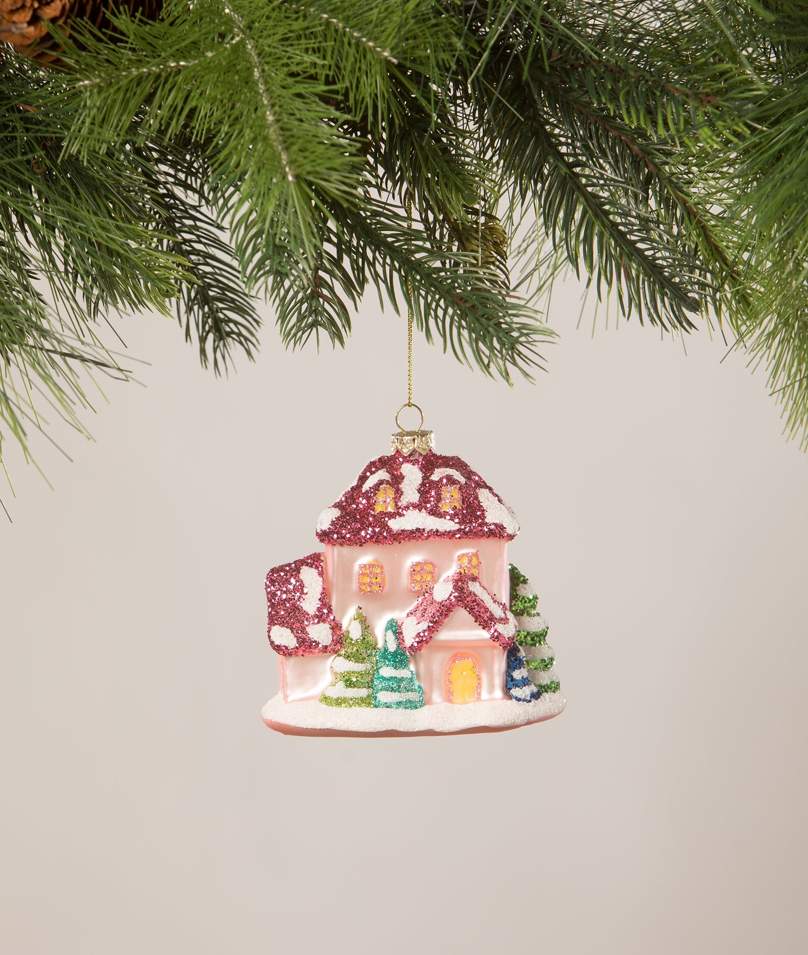 Pink and Brights House Ornament