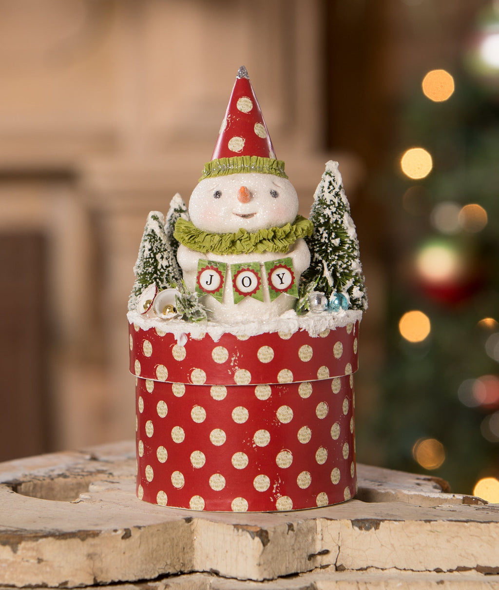 Joy Snowman on Box