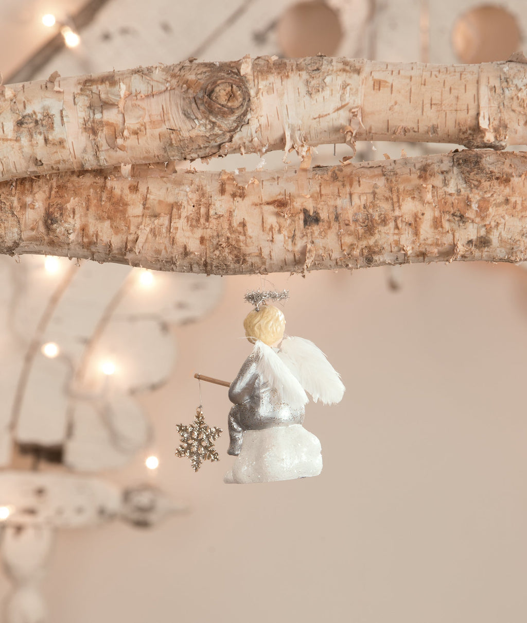 Nathaniel Angel Sitting on Cloud