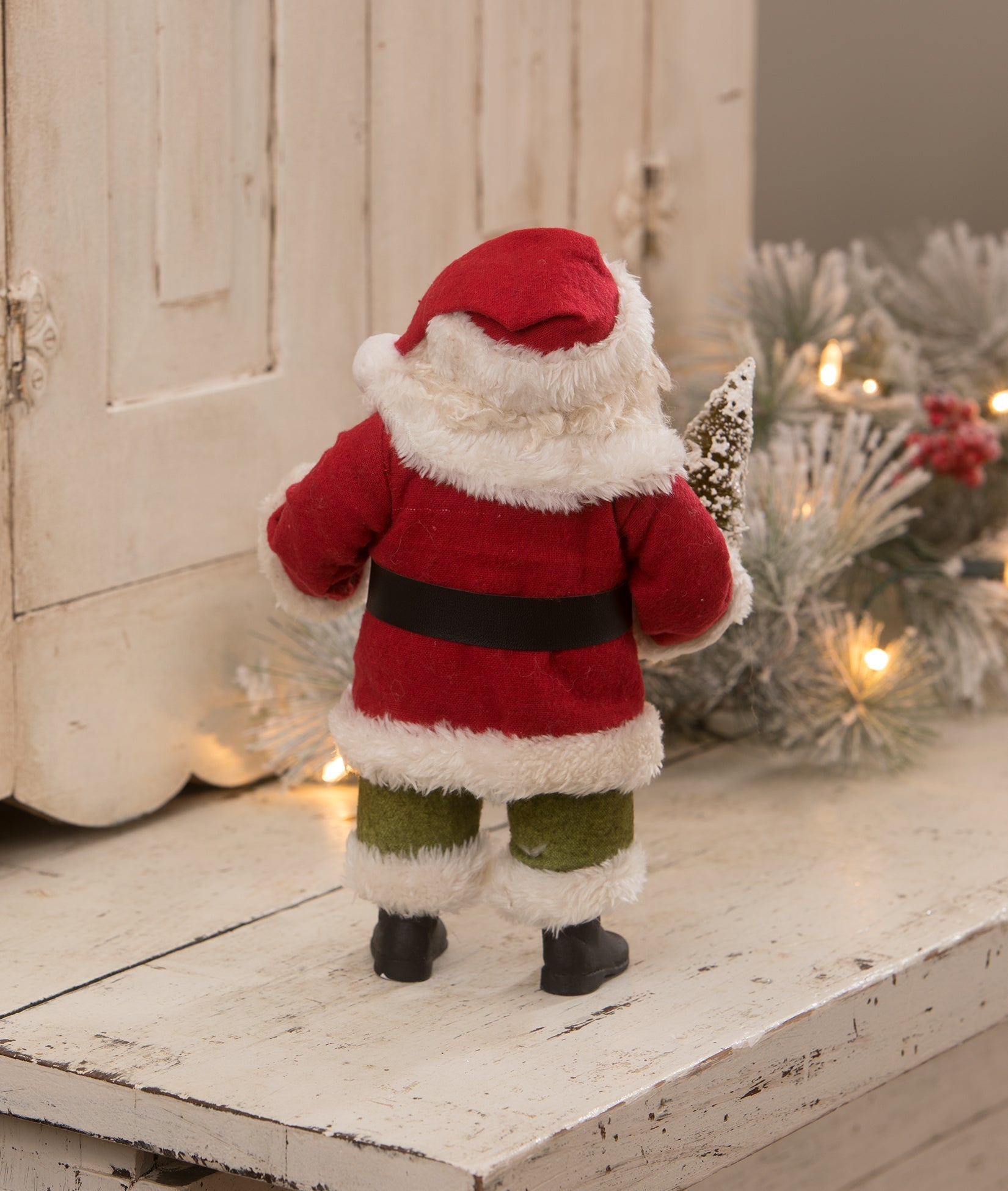 Vintage Poseable Kris Kringle