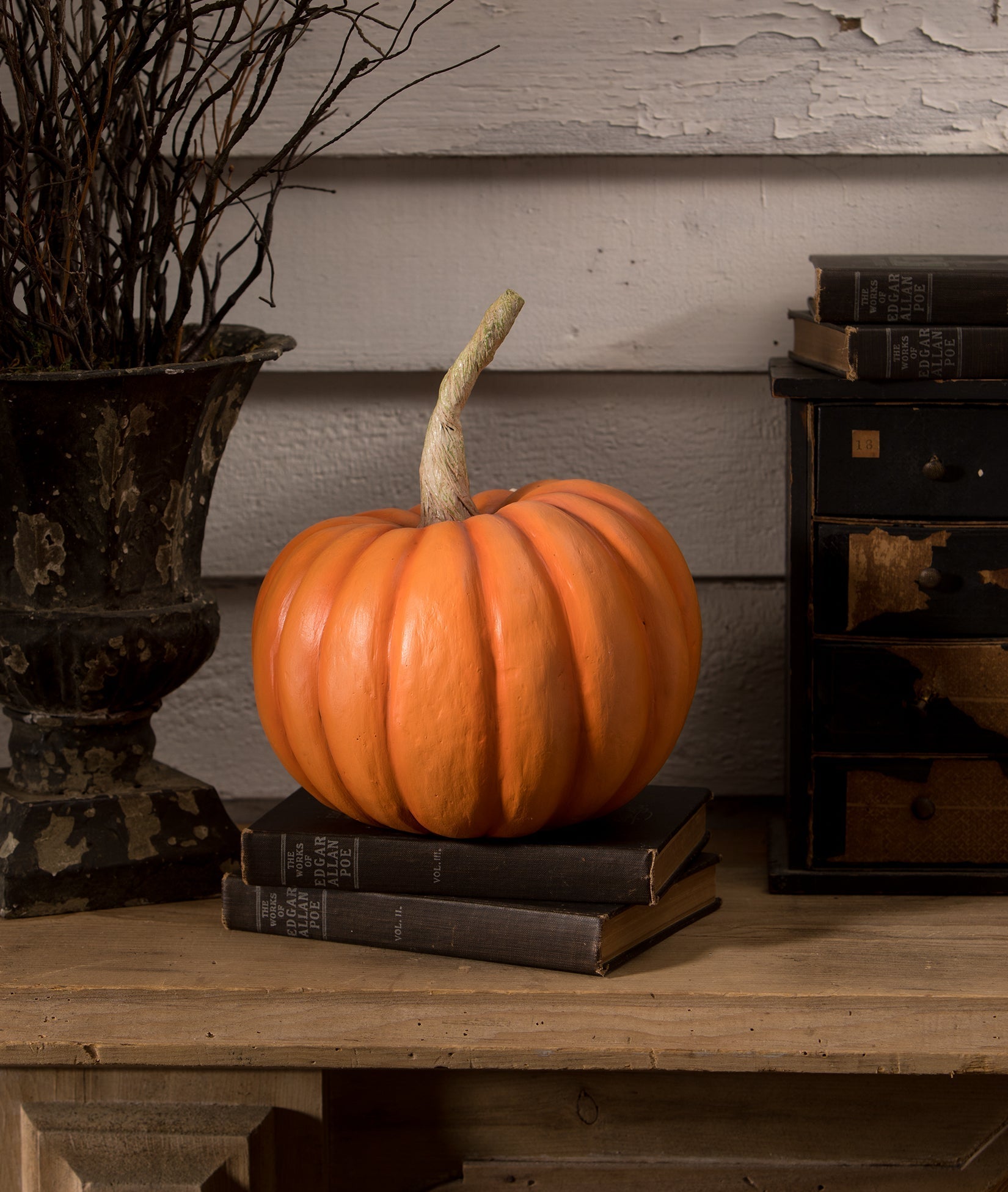 Peek-a-Boo Pumpkin Orange