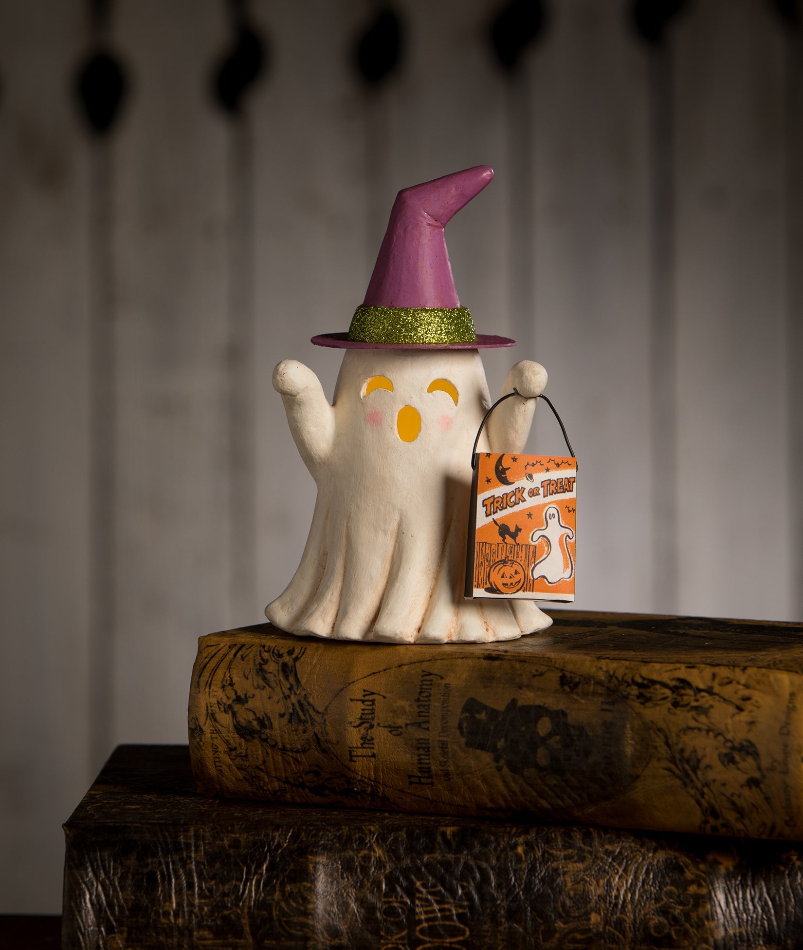 Witchy Ghost with Treat Bag