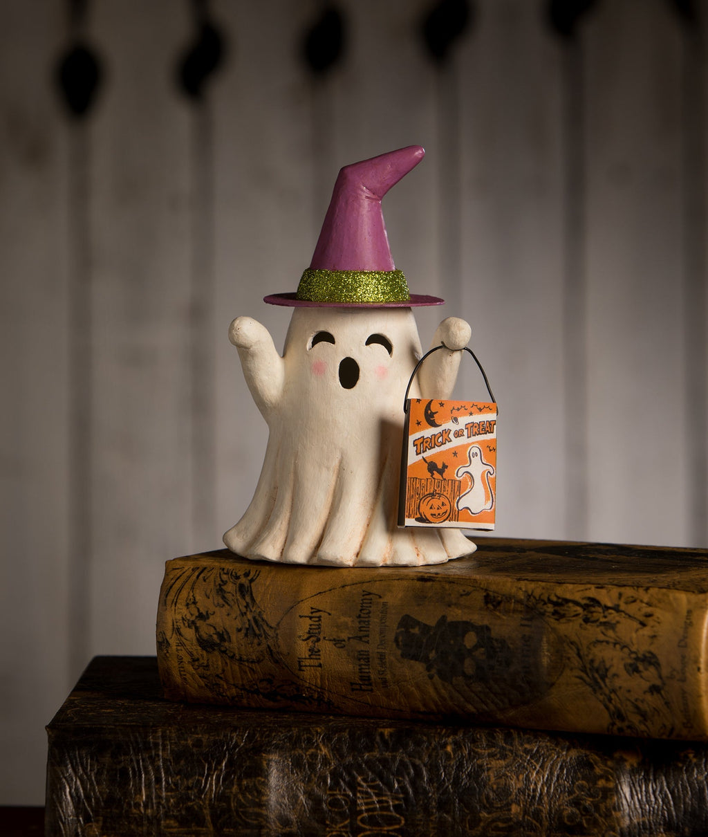 Witchy Ghost with Treat Bag