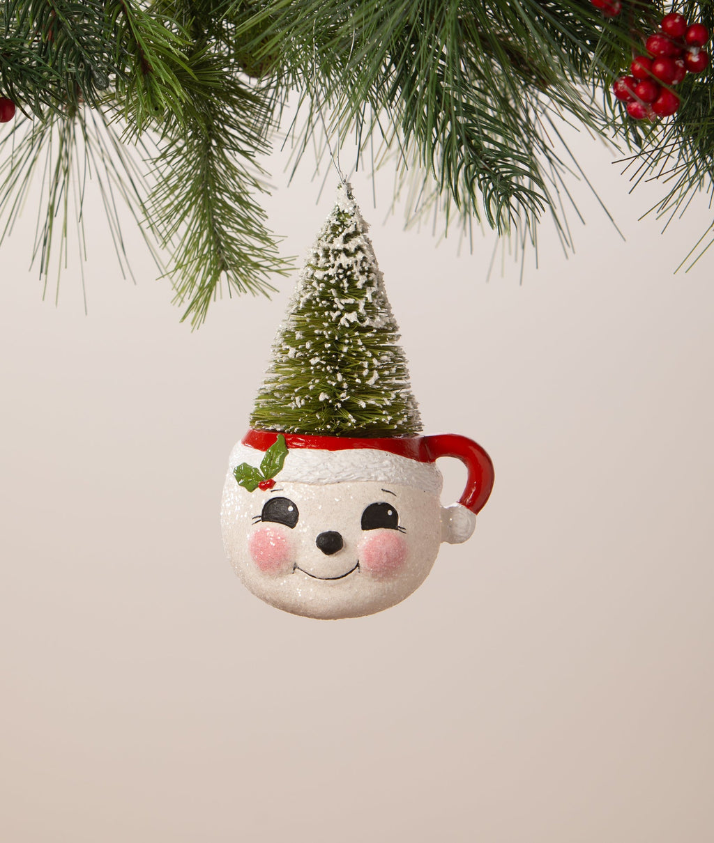 Snowman Mug with Tree Orn.