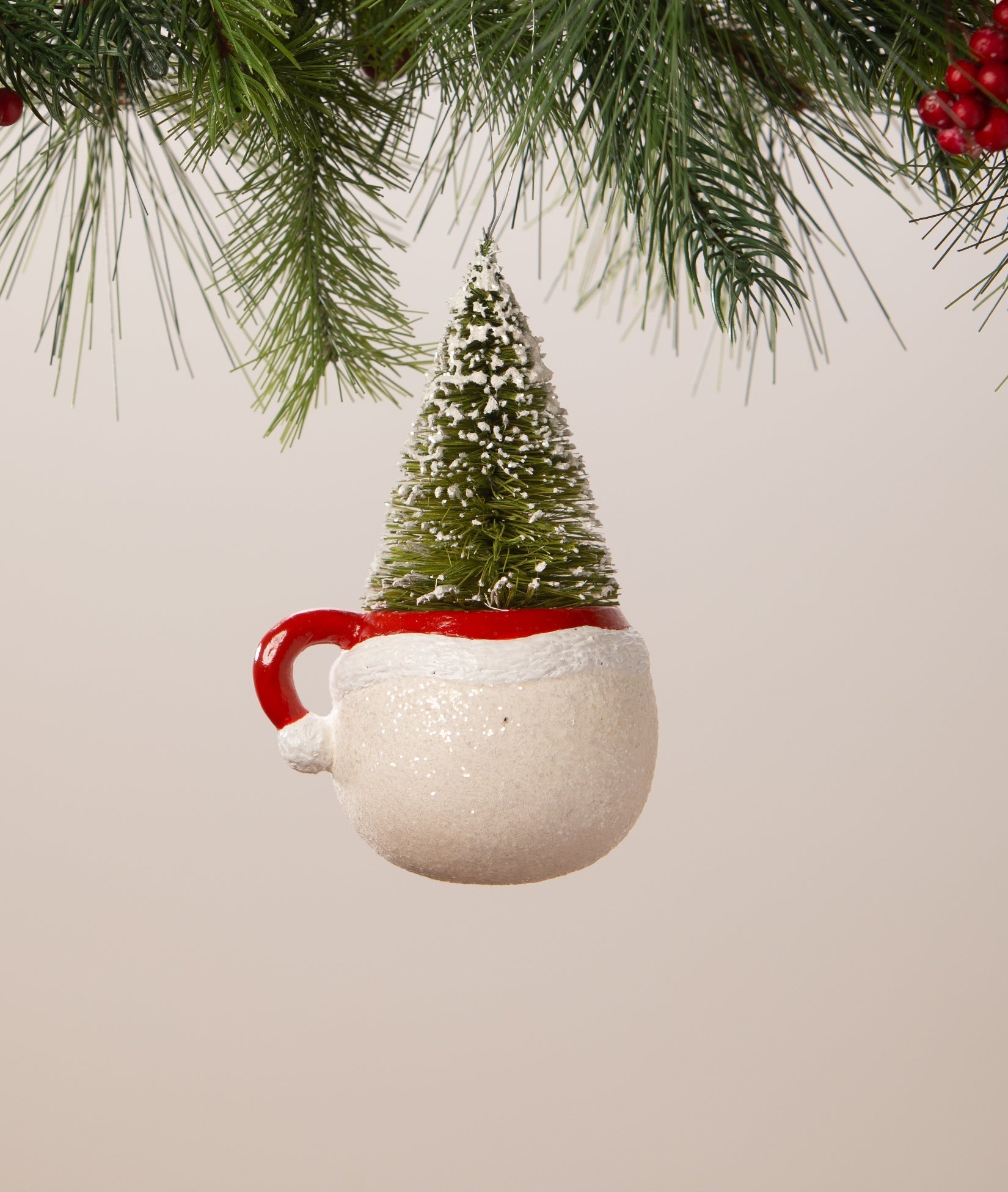 Snowman Mug with Tree Orn.
