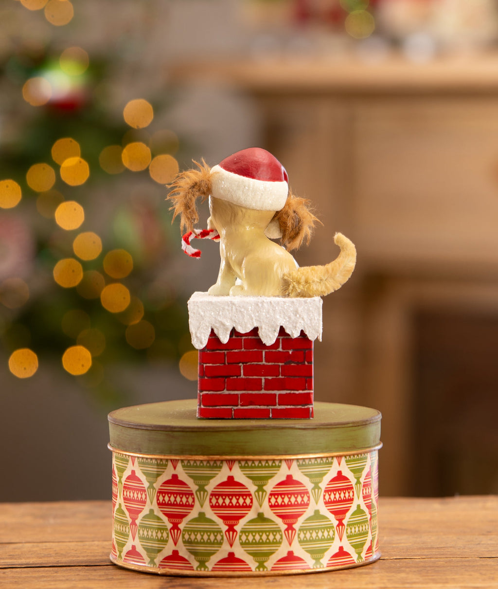 Christmas Puppy on Box