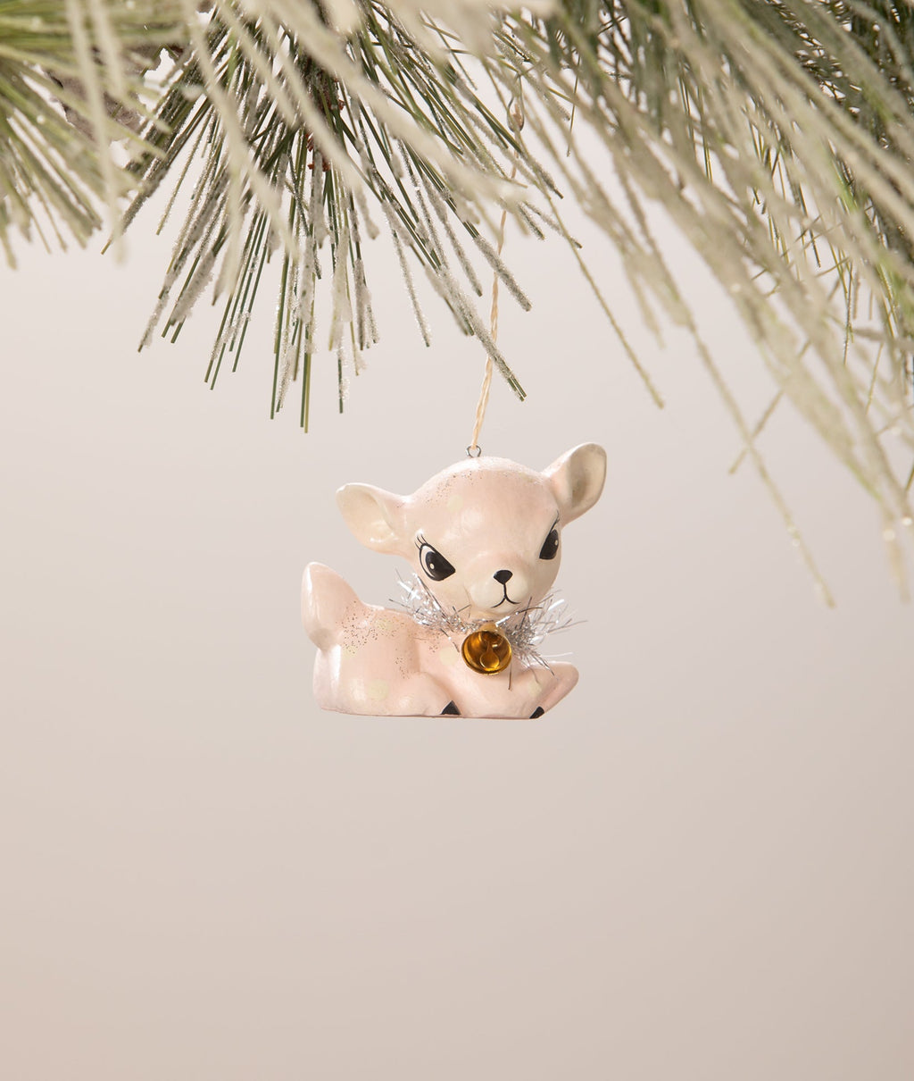 Little Pink Deer Ornament