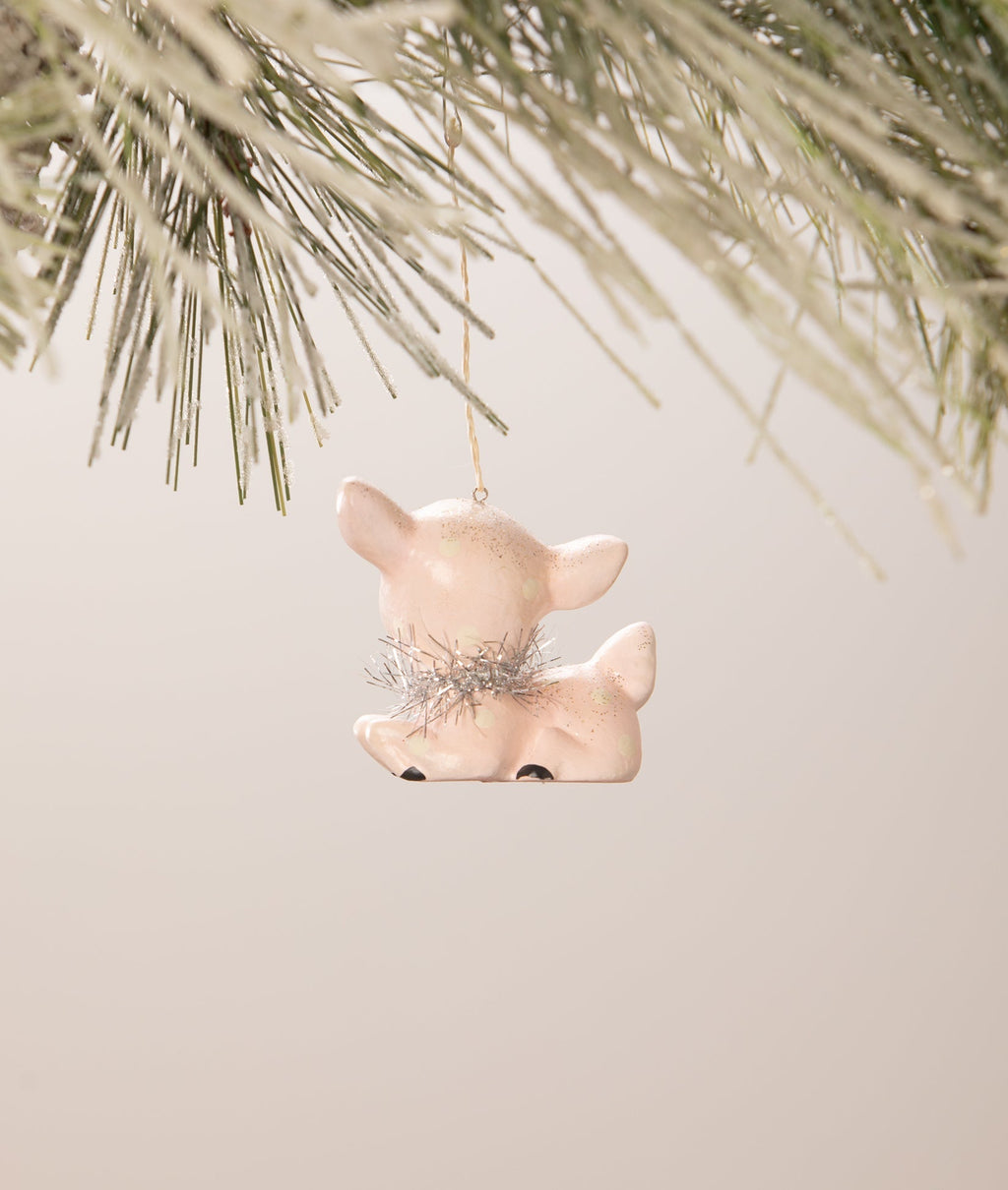Little Pink Deer Ornament