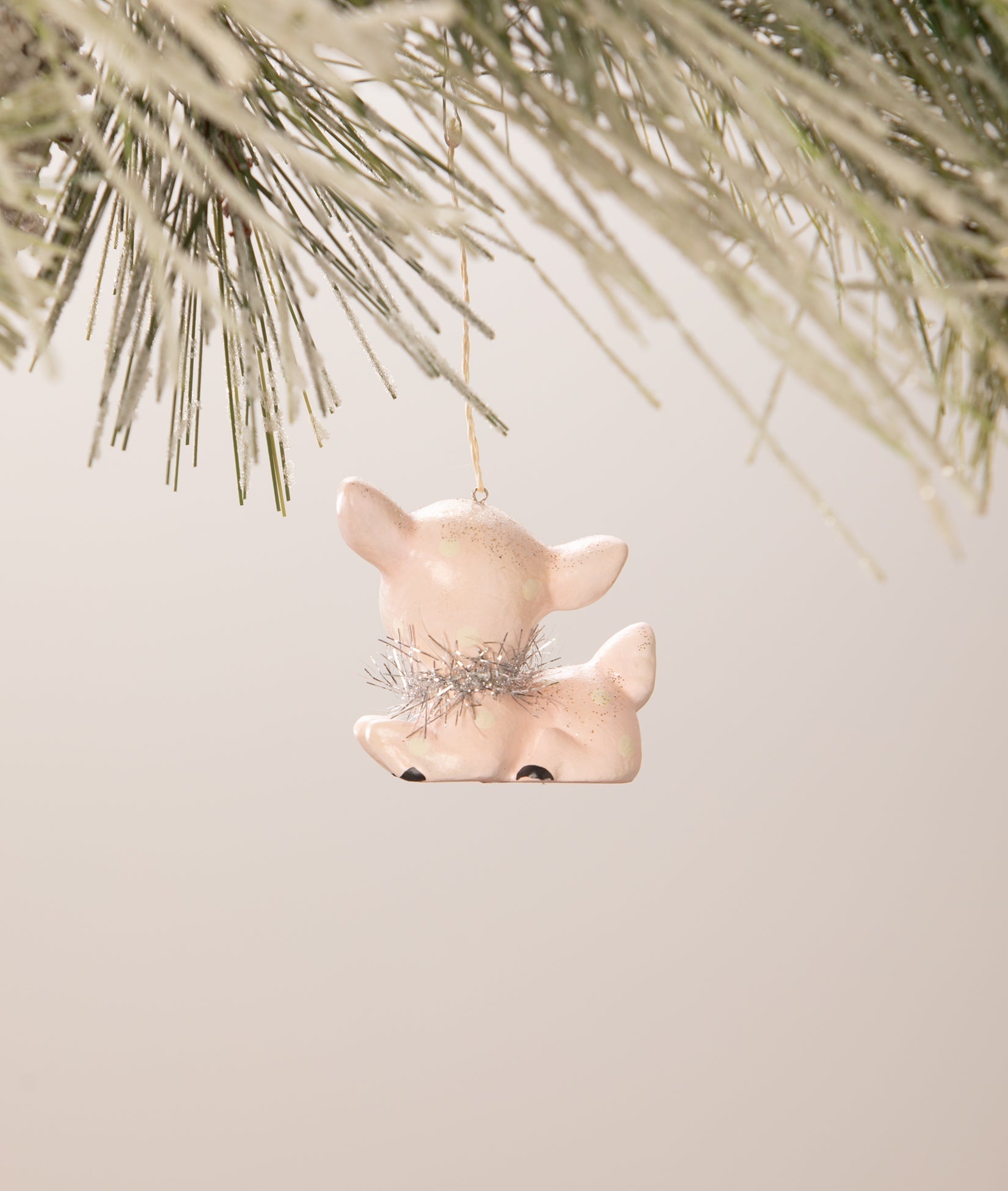 Little Pink Deer Ornament