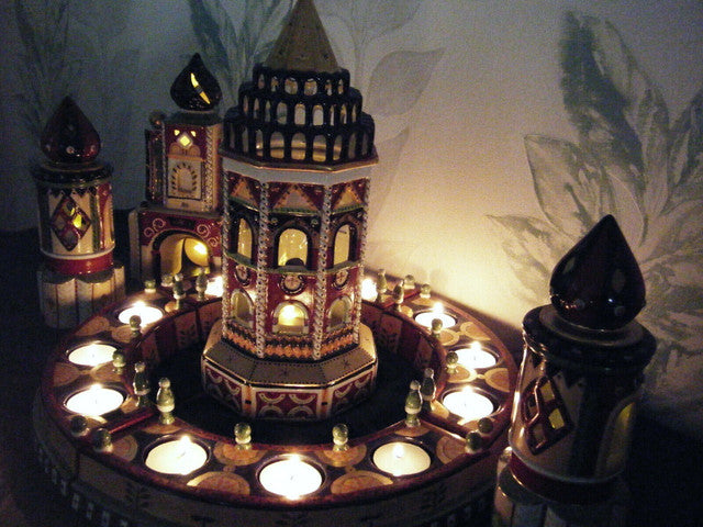 Christmas Sleigh Ride Figurine Set