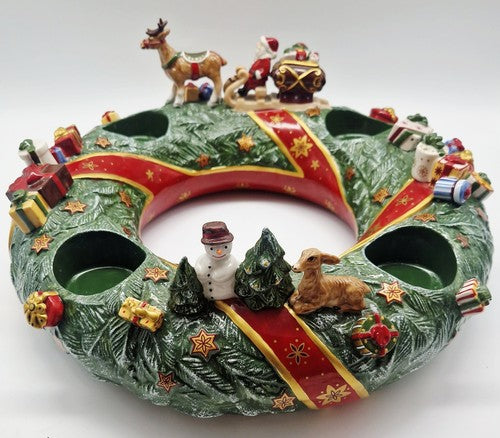 Villeroy & Boch Christmas Toys Memory Adventskranz Weihnachtskranz Groß 40 Cm N2